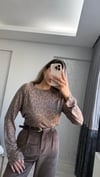 DİLVİN LEOPARLI TRİKO