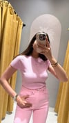 DİLVİN PEMBE TRİKO 