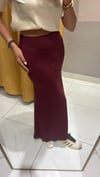 DİLVİN POLİAMİD KALEM ETEK BORDO