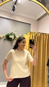 DLVN AÇIK BEJ T-SHİRT 