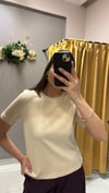 DLVN AÇIK BEJ T-SHİRT 