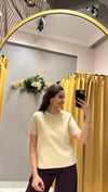 DLVN AÇIK BEJ T-SHİRT 