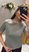 DLVN AÇIK GRİ T-SHİRT
