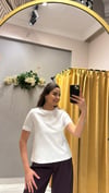 DLVN BEYAZ T-SHİRT