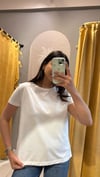 DLVN BEYAZ T-SHİRT