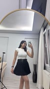 DLVN BEYAZ TAŞLI CROP 