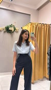 DLVN KETEN BEBE MAVİSİ GÖMLEK