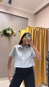 DLVN KETEN BEBE MAVİSİ GÖMLEK