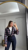EKOSELİ LACİVERT GÖMLEK