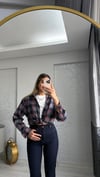 EKOSELİ LACİVERT GÖMLEK
