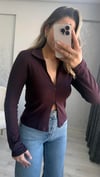 FERMURLI BLUZ BORDO 