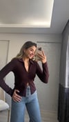 FERMURLI BLUZ BORDO 