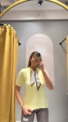 FLARLI TRİKO SARI 