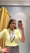 FLARLI TRİKO SARI 
