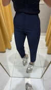 FLATOLU PANTOLON LACİVERT 