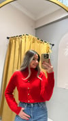 GOLD DÜĞMELİ KIRMIZI HIRKA 