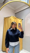 GÖMLEK DETAYLI SWEAT 