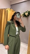 HAKİ BLAZER CEKET 