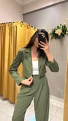 HAKİ BLAZER CEKET 