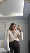 İKİ RENKLİ TRİKO KAZAK 