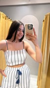İP ASKILI ÖRME CROP