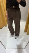 KADİFE KEMERLİ PANTOLON 