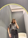 KAHVE ÇİZGİLİ YARASA KOL TRİKO