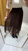 KAHVE KIRIŞIK ETEK 