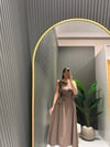 KAHVE MODAL ELBİSE 