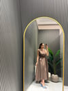 KAHVE MODAL ELBİSE 