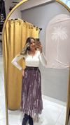 KEMERLİ ASİMETRİK ETEK