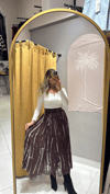 KEMERLİ ASİMETRİK ETEK