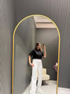 KEMERLİ BEYAZ JEAN 