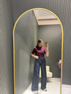 KEMERLİ LACİVERT JEAN
