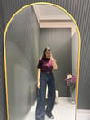 KEMERLİ LACİVERT JEAN