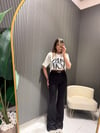 KEMERLİ SİYAH İSPANYOL PANTOLON