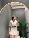 KETEN KEMERLİ ŞORT ETEK