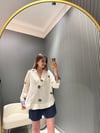 KETEN NAKIŞLI GÖMLEK 
