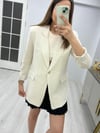 Keten Taş Blazer Ceket