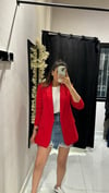 KIRMIZI BLAZER CEKET
