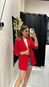 KIRMIZI BLAZER CEKET
