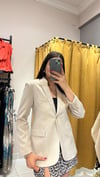 KREM BLAZER CEKET