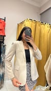 KREM BLAZER CEKET
