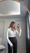 KREM FLARLI TRİKO 