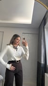 KREM FLARLI TRİKO 