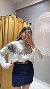 KREM TRİKO KAZAK