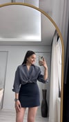 LACİVERT ÇİZGİLİ GÖMLEK