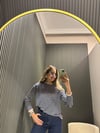 LACİVERT ÇİZGİLİ TRİKO