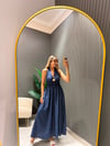 LACİVERT ELBİSE 