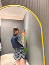 LACİVERT İŞLEMELİ GÖMLEK